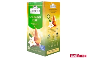 ЧАЙ "AHMAD TEA" ЧАРУЮЩАЯ ГРУША ЗЕЛЕНЫЙ 25 ПАКЕТИКОВ