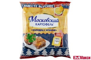 ЧИПСЫ "МОСКОВСКИЙ КАРТОФЕЛЬ" ВКУС ХОЛОДЦА С ХРЕНОМ 60Г+СОУС HEINZ ГОРЧИЧНЫЙ (МОСКОВСКИЙ КАРТОФЕЛЬ)