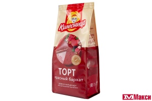 СМЕСЬ МУЧНАЯ (С-ПБ) "КУДЕСНИЦА" ТОРТ КРАСНЫЙ БАРХАТ 350Г