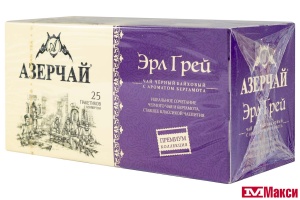 ЧАЙ "ЭРЛ ГРЕЙ" PREMIUM COLLECTION ЧЕРНЫЙ 25 ПАКЕТИКОВ (АЗЕРЧАЙ)