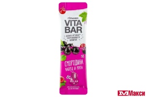 ОСНОВА ДЛЯ НАПИТКА "VITA BAR" СМОРОДИНА, ЧАБРЕЦ И МЯТА 25МЛ (ГУРМИКС)