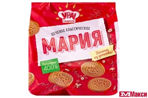 ПЕЧЕНЬЕ "МАРИЯ" 400Г (УРА КОНДИТЕРЫ)