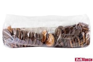 ПЕЧЕНЬЕ "БОК О БОК" ОВСЯНОЕ КЛАССИЧЕСКОЕ ГЛАЗИРОВАННОЕ (ЛЮБИМЫЙ КРАЙ)