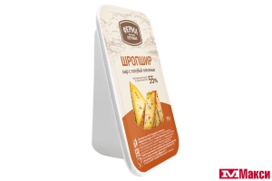 СЫР "ШРОПШИР" С ГОЛУБОЙ ПЛЕСЕНЬЮ 55% 75Г (ФЕРМА БРАТЬЕВ ПЕТРОВЫХ)(БЗМЖ)