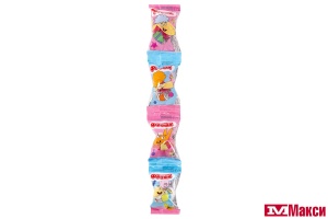 ЖЕВАТЕЛЬНАЯ РЕЗИНКА "ОТЕЛЬ У ОВЕЧЕК" ФРУША КРУГЛАЯ 16Г (ЭВР)