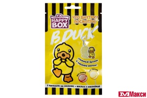 КАРАМЕЛЬ НА ПАЛОЧКЕ "HAPPY BOX" B.DUCK + БРЕЛОК 20Г (ЭВР)