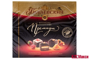ШОКОЛАДНЫЕ КОНФЕТЫ "БАБАЕВСКИЕ" ПРЕМИУМ КОЛЛЕКЦИЯ МАЛИНА-АПЕЛЬСИН 105Г (БАБАЕВСКИЙ)