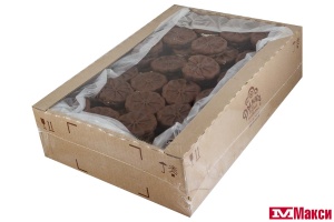 ПЕЧЕНЬЕ "СЭНДВИЧ ШОКО-ДЕ-ЛИС" СЛИВОЧНЫЙ КРЕМ (ДЫМКА)