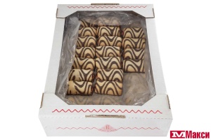 ПЕЧЕНЬЕ "СДОБНОЕ С НАЧИНКОЙ СО ВКУСОМ МАЛИНА В ШОКОЛАДНОЙ ГЛАЗУРИ" (ВОЛОГЖАНКА) 