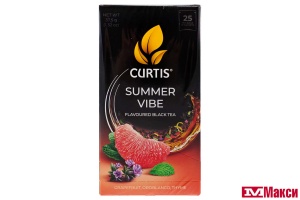 ЧАЙ "CURTIS" SUMMER VIBE ЧЕРНЫЙ 25ПАКЕТИКОВ (МАЙ) 