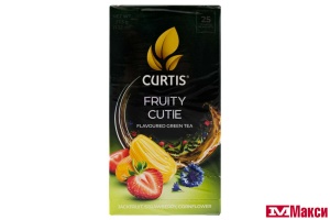 ЧАЙ "CURTIS" FRUITY CUTIE ЗЕЛЕНЫЙ 25ПАКЕТИКОВ (МАЙ)