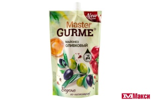 МАЙОНЕЗ "MASTER GURME" ОЛИВКОВЫЙ 50,5% 350МЛ ДОЙ-ПАК (ЭФКО)