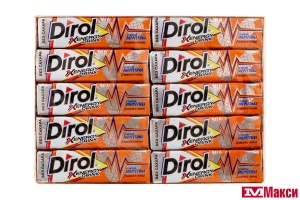 ЖЕВАТЕЛЬНАЯ РЕЗИНКА "DIROL" X ENERGY DRINK 13,6Г (МОН' ДЭЛИС РУСЬ)