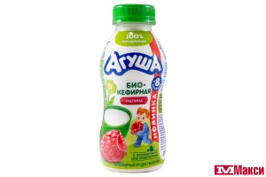 ПРОДУКТ БИОКЕФИРНЫЙ "АГУША" МАЛИНОВЫЙ 2,9% 180Г (ВИММ-БИЛЛЬ-ДАНН) (БЗМЖ)