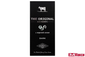 ШОКОЛАД "THE ORIGINAL" ГОРЬКИЙ С МОРСКОЙ СОЛЬЮ 90Г (BUCHERON) 