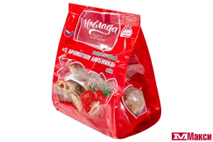 ПРЯНИКИ "С АРОМАТОМ КЛУБНИКА" МИНИ 350Г (САЖИНСКИЙ)
