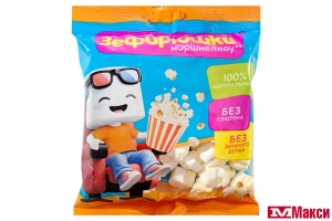 ЗЕФИР "ЗЕФИРЮШКИ" ПОПКОРН ВОЗДУШНЫЙ ДЛЯ ДЕСЕРТОВ 80Г (ЭВРИКА)