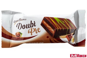 КЕКС (BEYOGLU) "DOUBI PIE" В ШОКОЛАДНОЙ ГЛАЗУРИ С ОРЕХОВОЙ НАЧИНКОЙ 40Г