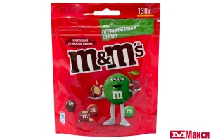 ДРАЖЕ "M&M'S" ВИШНЯ 130Г (МАРС)