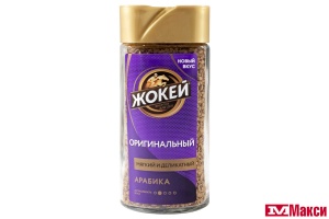 КОФЕ СУБЛИМИРОВАННЫЙ "ЖОКЕЙ" ОРИГИНАЛЬНЫЙ АРАБИКА С ДОБАВЛЕНИЕМ ЦИКОРИЯ 90Г СТ/Б (ОРИМИ) 