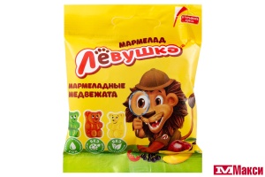 ЖЕВАТЕЛЬНЫЙ МАРМЕЛАД "ЛЕВУШКА" МАРМЕЛАДНЫЕ МЕДВЕЖАТА 35Г (СЛАВЯНКА)