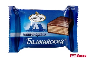 ШОКОЛАДНЫЙ БАТОНЧИК "БАЛТИЙСКИЙ" 36Г (СЛАВЯНКА)