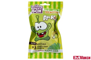 Ж/КОНФ. (ЭВР) "HAPPY BOX" АМ НЯМ МИНИ + ИГРУШКА 15Г