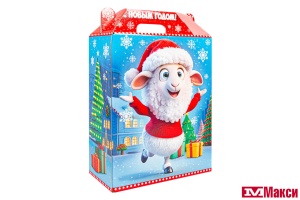 НОВОГОДНИЙ ПОДАРОК "ЧУДО-ДУЭТ" КАРТОН 700Г (МАКСИ)