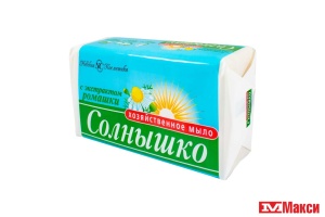 МЫЛО ХОЗЯЙСТВЕННОЕ "СОЛНЫШКО" 140Г (НЕВСКАЯ КОСМЕТИКА)(ромашка)