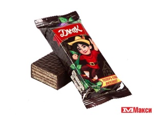 шоколадные вафельные конфеты "джек" (конти)