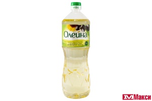 МАСЛО ПОДСОЛНЕЧНОЕ (БУНГЕ) "ОЛЕЙНА" МИКС С ДОБ.ОЛИВКОВОГО 1Л
