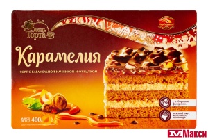 ТОРТ (ЧЕРЕМУШКИ) "КАРАМЕЛИЯ" 400Г
