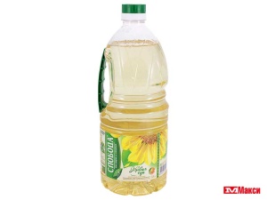 МАСЛО ПОДСОЛНЕЧНОЕ "СЛОБОДА" РАФИНИРОВАННОЕ 1,8Л ПЛ/Б