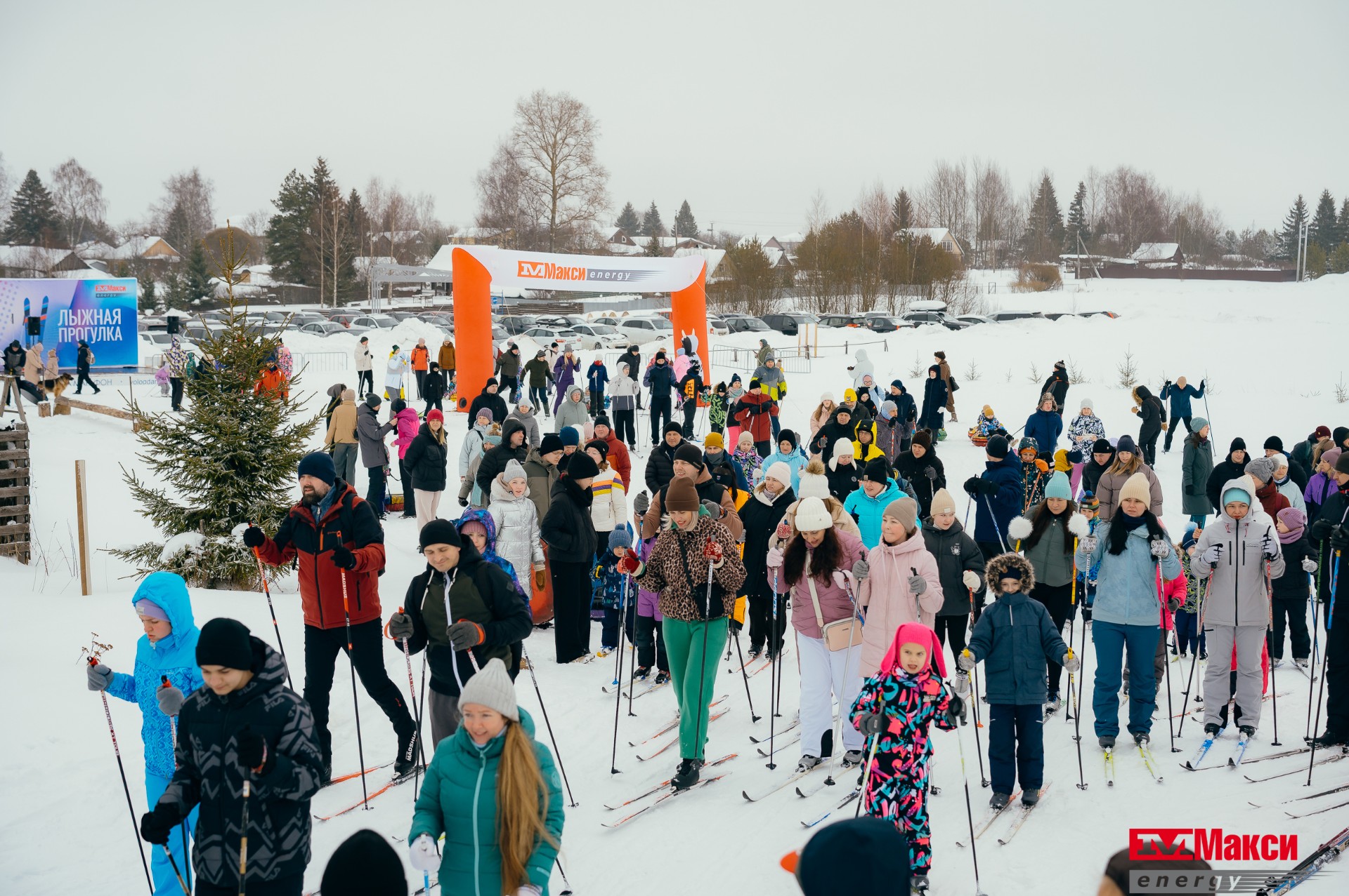 Кабы не было зимы. Лыжная прогулка «Макси»